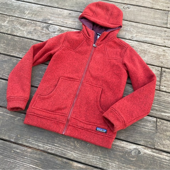 Patagonia Better Sweater Insulated Hoodie Jacket Coat Red XS - Picture 2 of 10